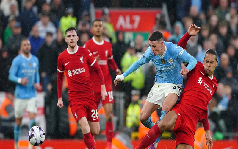 Sức mạnh và phong độ Liverpool vs Manchester City