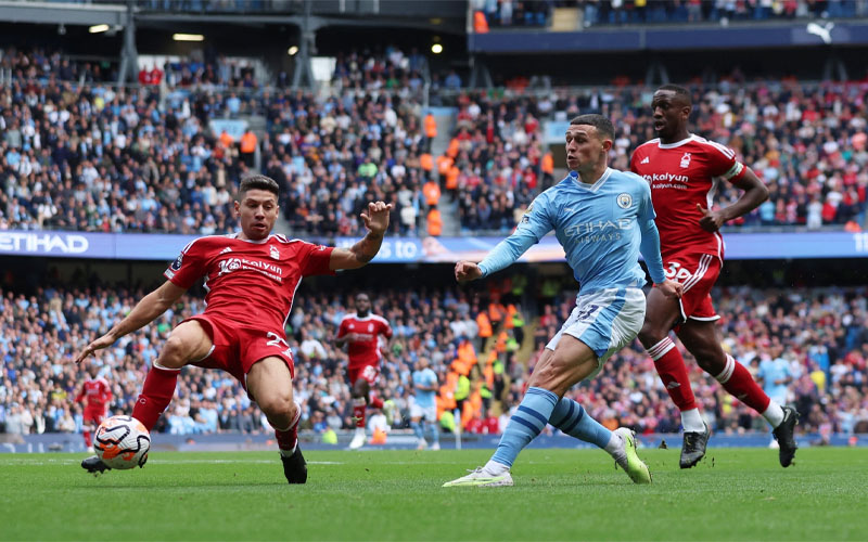 1 manchester city vs nottingham Sức mạnh và phong độ Manchester City vs Nottingham